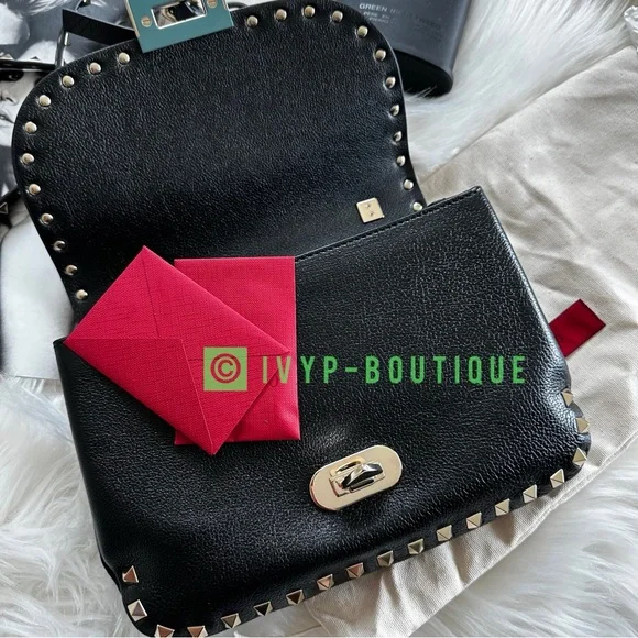 Valentino Garavani Rock Stud Small Shoulder Bag - Picture 6 of 13